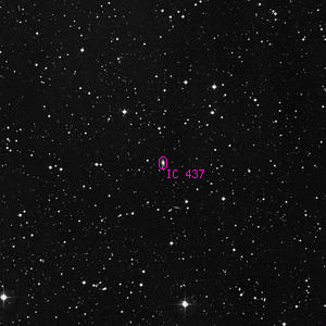 DSS image of IC 437