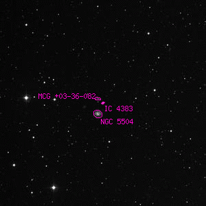 DSS image of IC 4383
