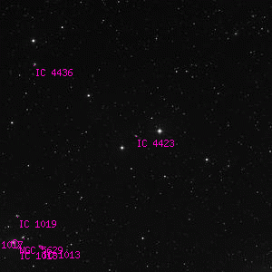 DSS image of IC 4423