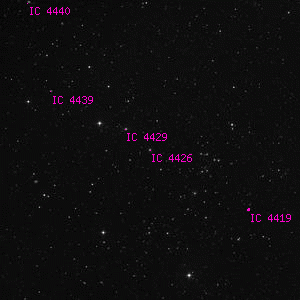 DSS image of IC 4426