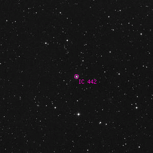 DSS image of IC 442