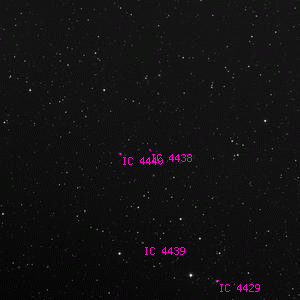 DSS image of IC 4438