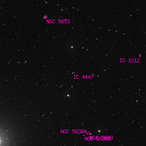 DSS image of IC 4447
