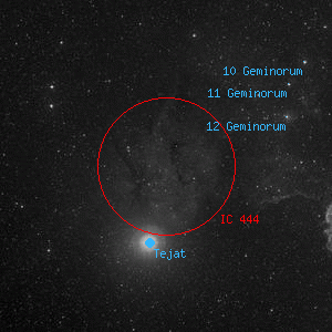 DSS image of IC 444