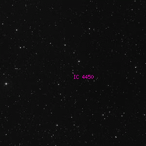 DSS image of IC 4450