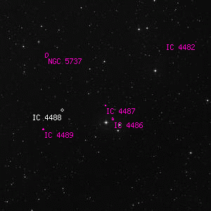 DSS image of IC 4487