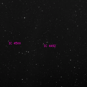 DSS image of IC 4492