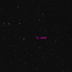DSS image of IC 4495