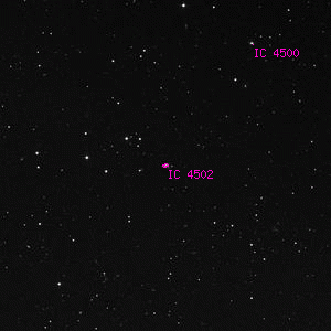 DSS image of IC 4502
