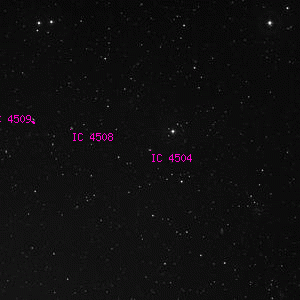 DSS image of IC 4504