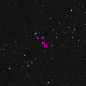 DSS image of IC 450