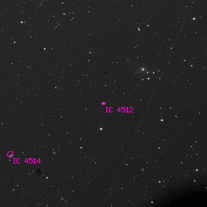 DSS image of IC 4512