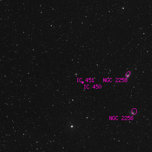 DSS image of IC 451