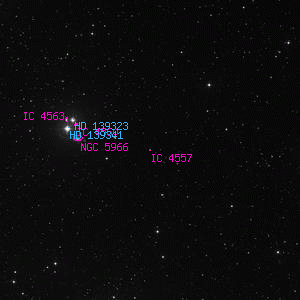 DSS image of IC 4557