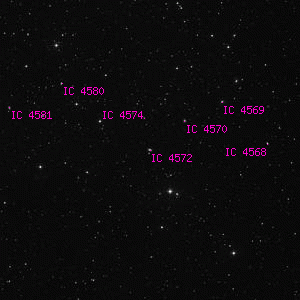 DSS image of IC 4572