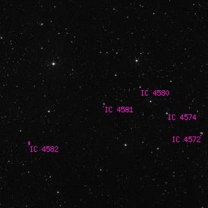 DSS image of IC 4581