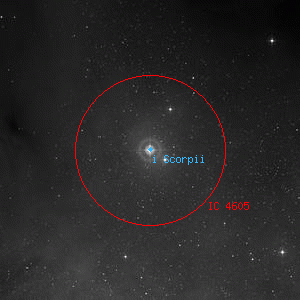 DSS image of IC 4605