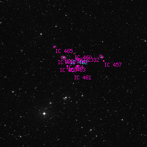 DSS image of IC 461