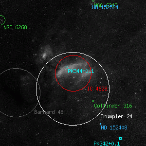 DSS image of IC 4628