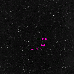 DSS image of IC 4640