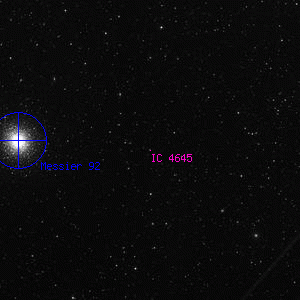 DSS image of IC 4645