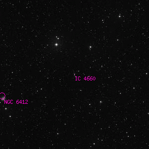 DSS image of IC 4660