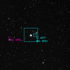 DSS image of IC 4677