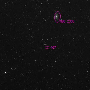 DSS image of IC 467