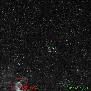 DSS image of IC 468