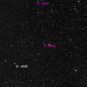 DSS image of IC 4692