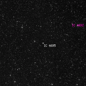 DSS image of IC 4695