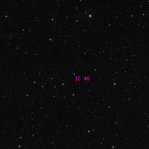 DSS image of IC 46