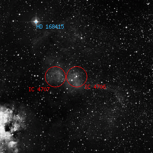 DSS image of IC 4706