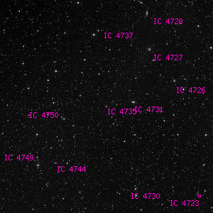 DSS image of IC 4735