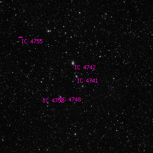 DSS image of IC 4741
