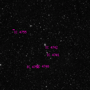 DSS image of IC 4742