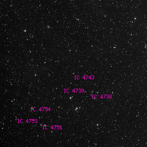 DSS image of IC 4743