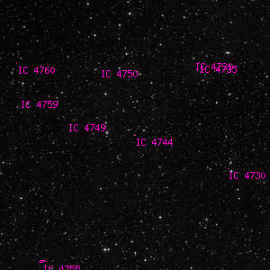 DSS image of IC 4744