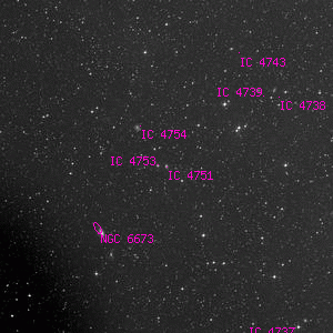 DSS image of IC 4751
