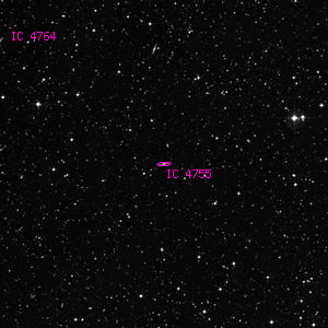 DSS image of IC 4755