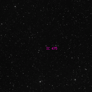 DSS image of IC 475