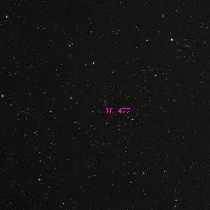 DSS image of IC 477