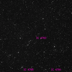 DSS image of IC 4783