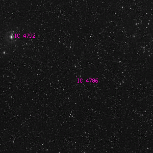 DSS image of IC 4786
