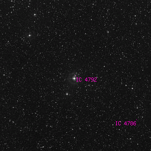 DSS image of IC 4792