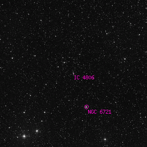 DSS image of IC 4806