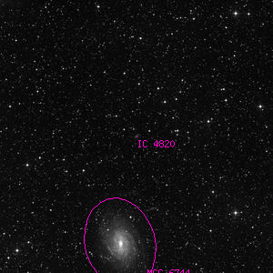 DSS image of IC 4820