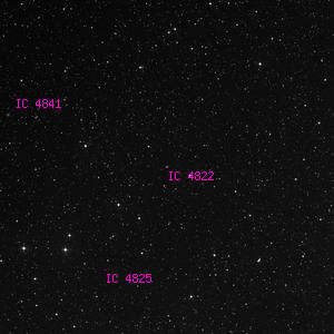 DSS image of IC 4822