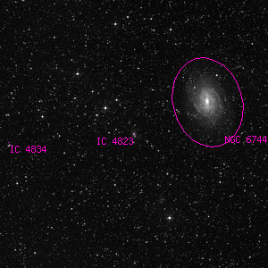 DSS image of IC 4823