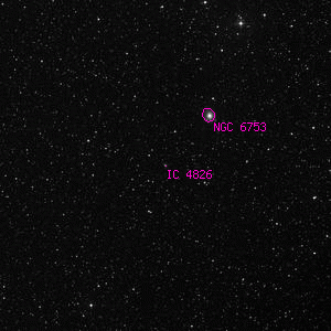 DSS image of IC 4826